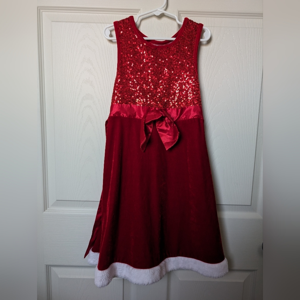 Girls red dress
